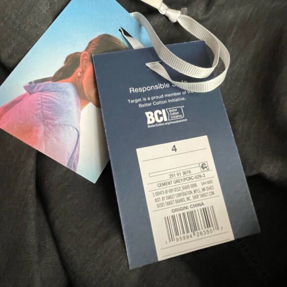 Rachel Comey x Target Gray Chambray Puff Sleeve Rustic Midi Dress womens 4 new - Picture 11 of 12